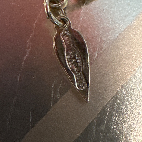 Rare Cameo Whiting & Davis Choker Mesh Adjustable Tassel Necklace Vintage - Picture 3 of 6